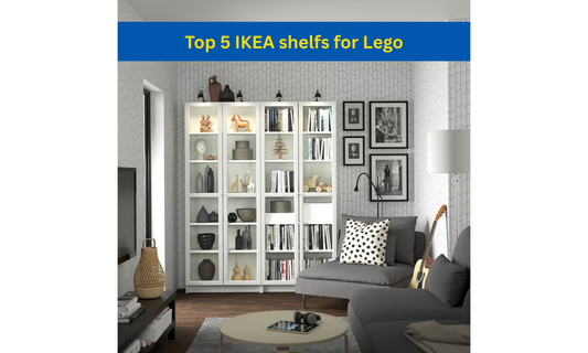Best IKEA Shelves for LEGO Display (2026)