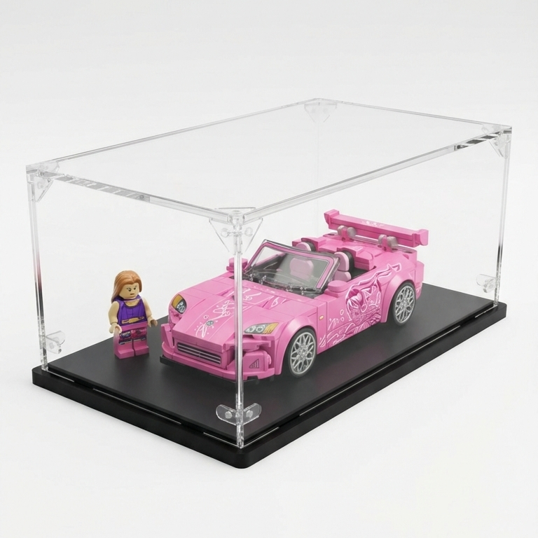 Display case for Lego® set 2 Fast 2 Furious Honda S2000 (77241)