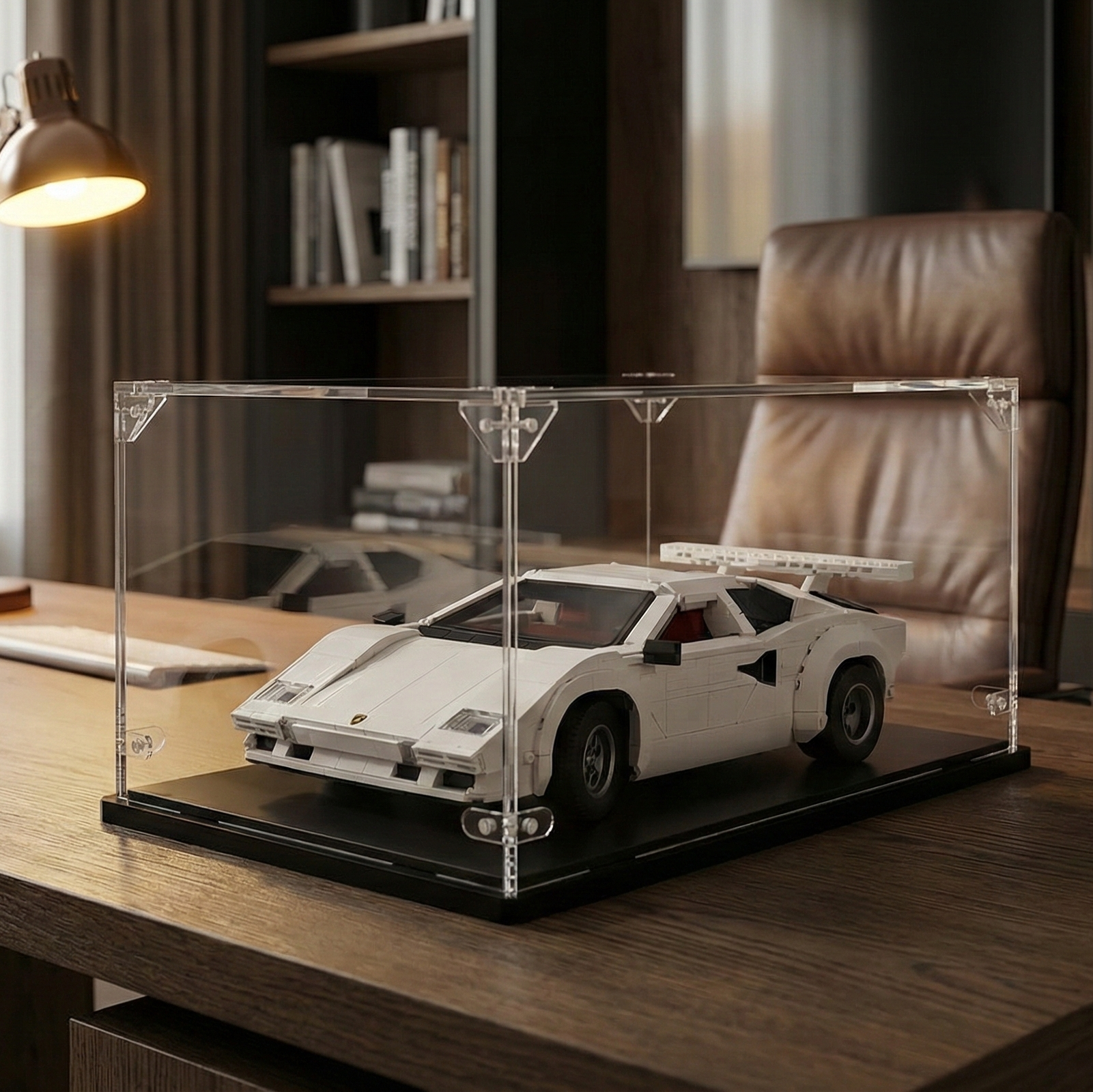Acrylic display case for Lego® set Lamborghini Countach 5000 Quattrovalvole (10337)