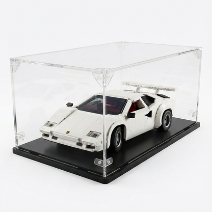 Acrylic display case for Lego® set Lamborghini Countach 5000 Quattrovalvole (10337)