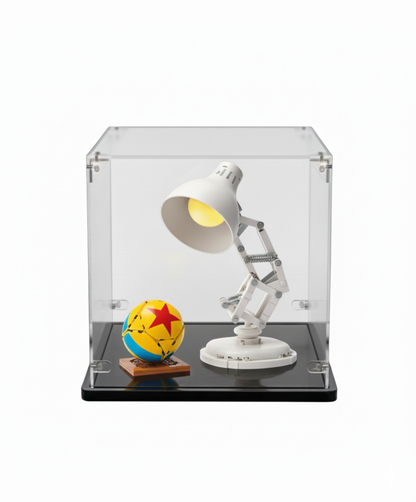 Acrylic display case for Lego® set Disney Pixar Luxo Jr. (21357)