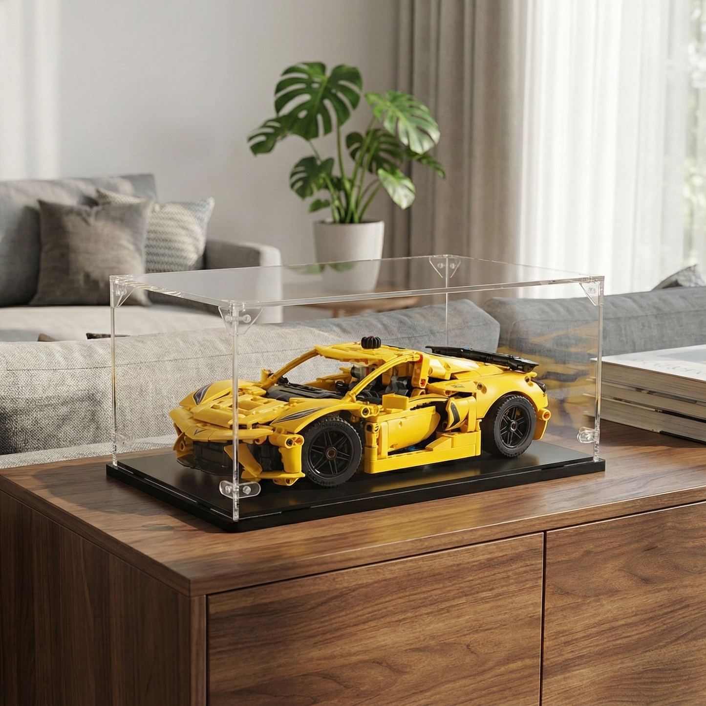 Acrylic display case for Lego® set Chevrolet Corvette Stingray (42205)