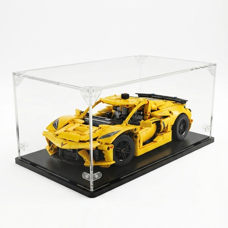 Acrylic display case for Lego® set Chevrolet Corvette Stingray (42205)