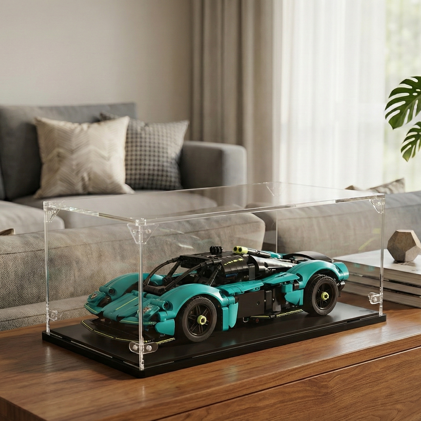 Acrylic display case for Lego® set Aston Martin Valkyrie (42208)