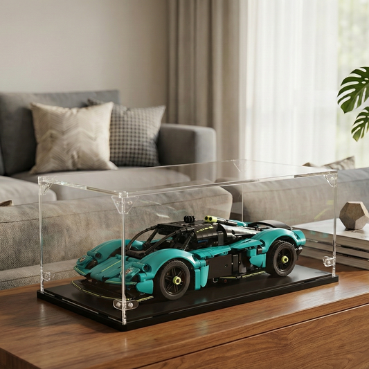 Acrylic display case for Lego® set Aston Martin Valkyrie (42208)