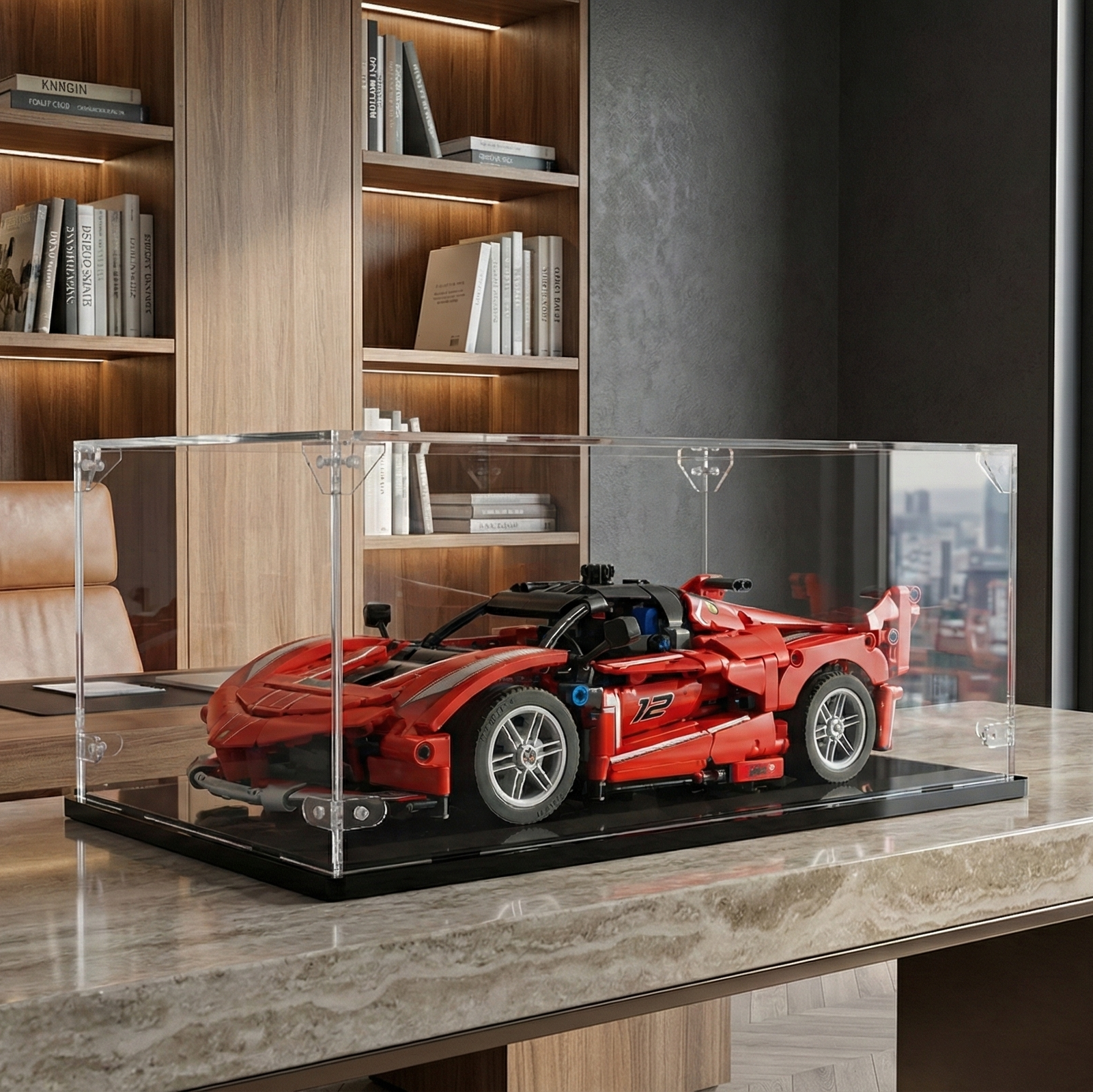Acrylic display case for Lego® set Ferrari FXX K (42212)