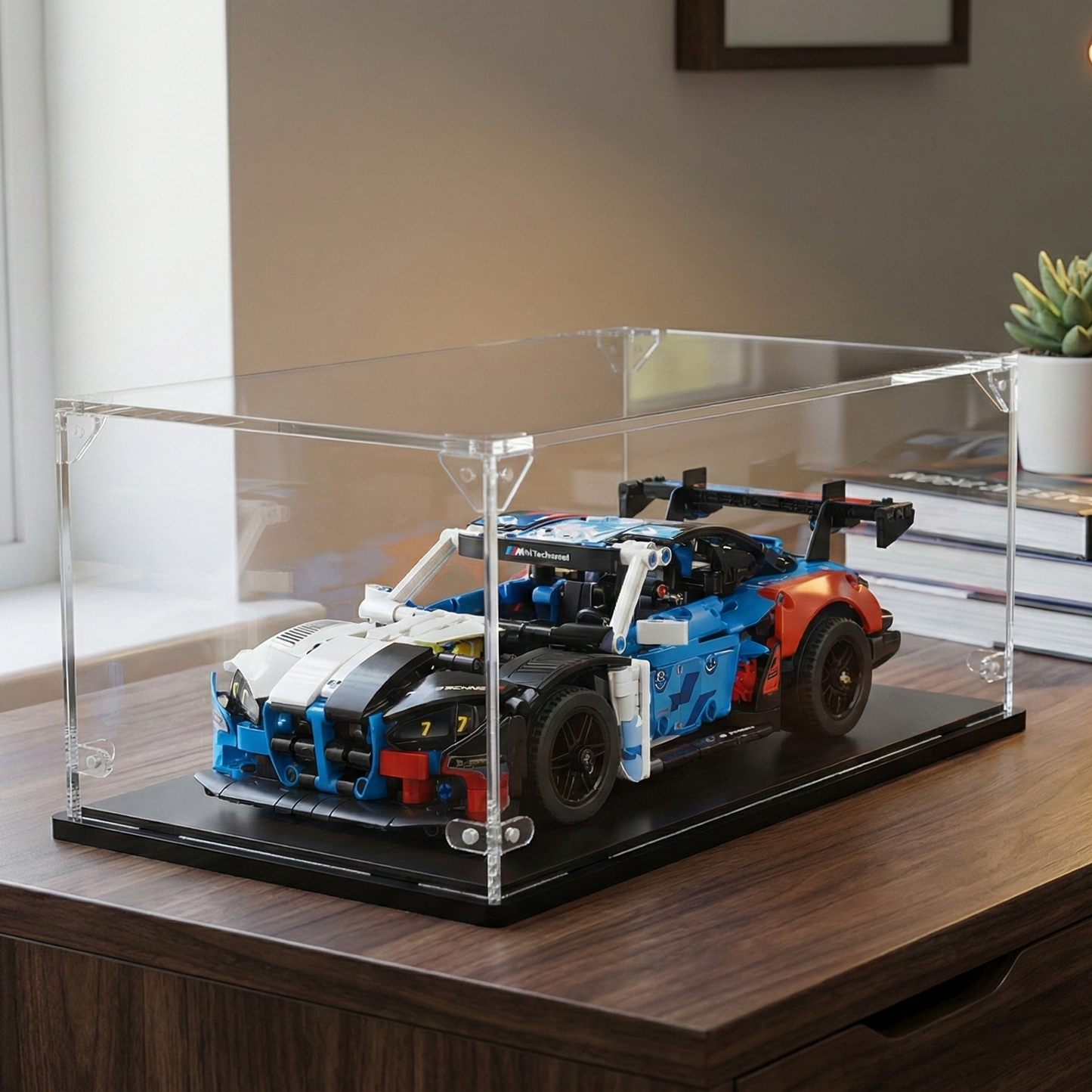 Acrylic display case for Lego® set BMW M4 GT3 EVO Race Car (42226)