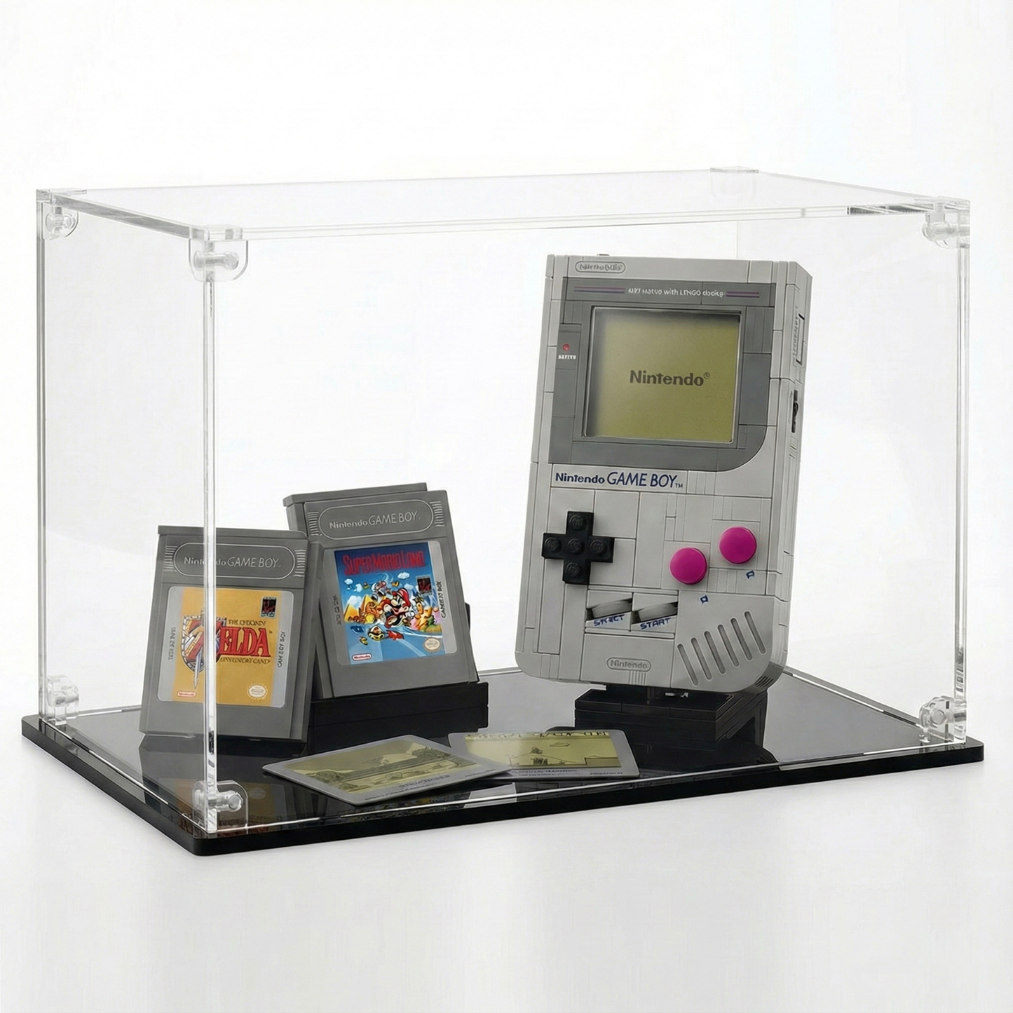 Acrylic display case for Lego® set Game Boy™ (72046)