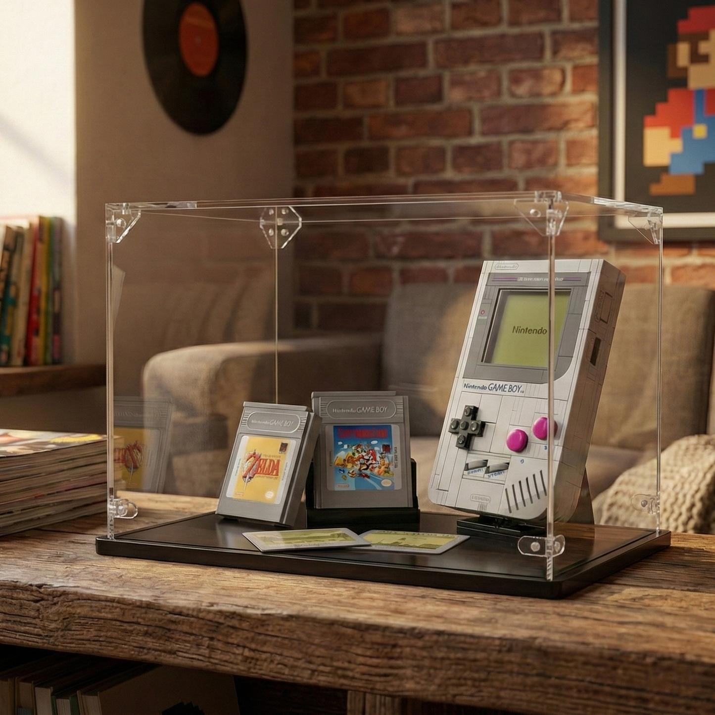 Acrylic display case for Lego® set Game Boy™ (72046)