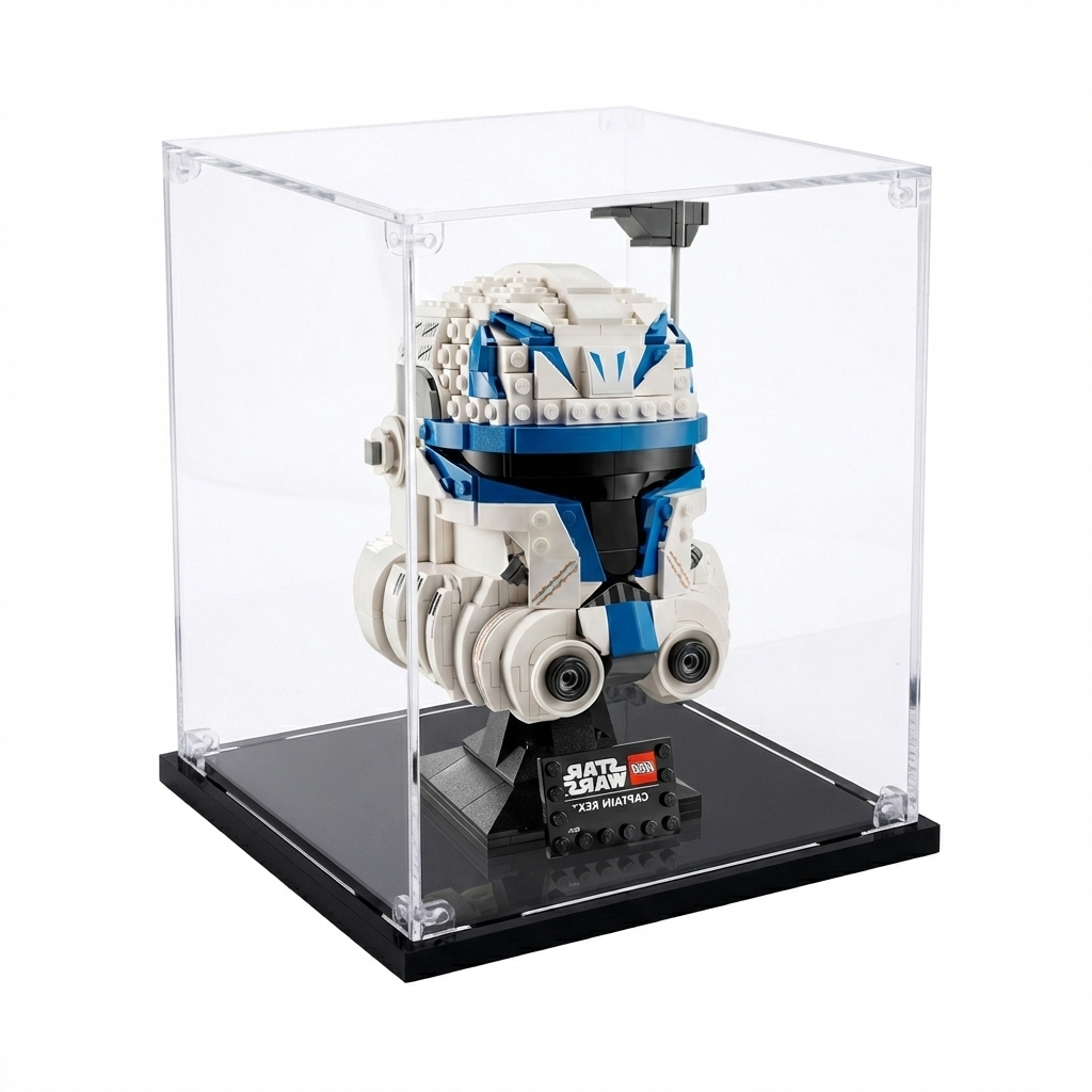 Acrylic display case for Lego® set Star Wars™: Captain Rex Helmet (75349)