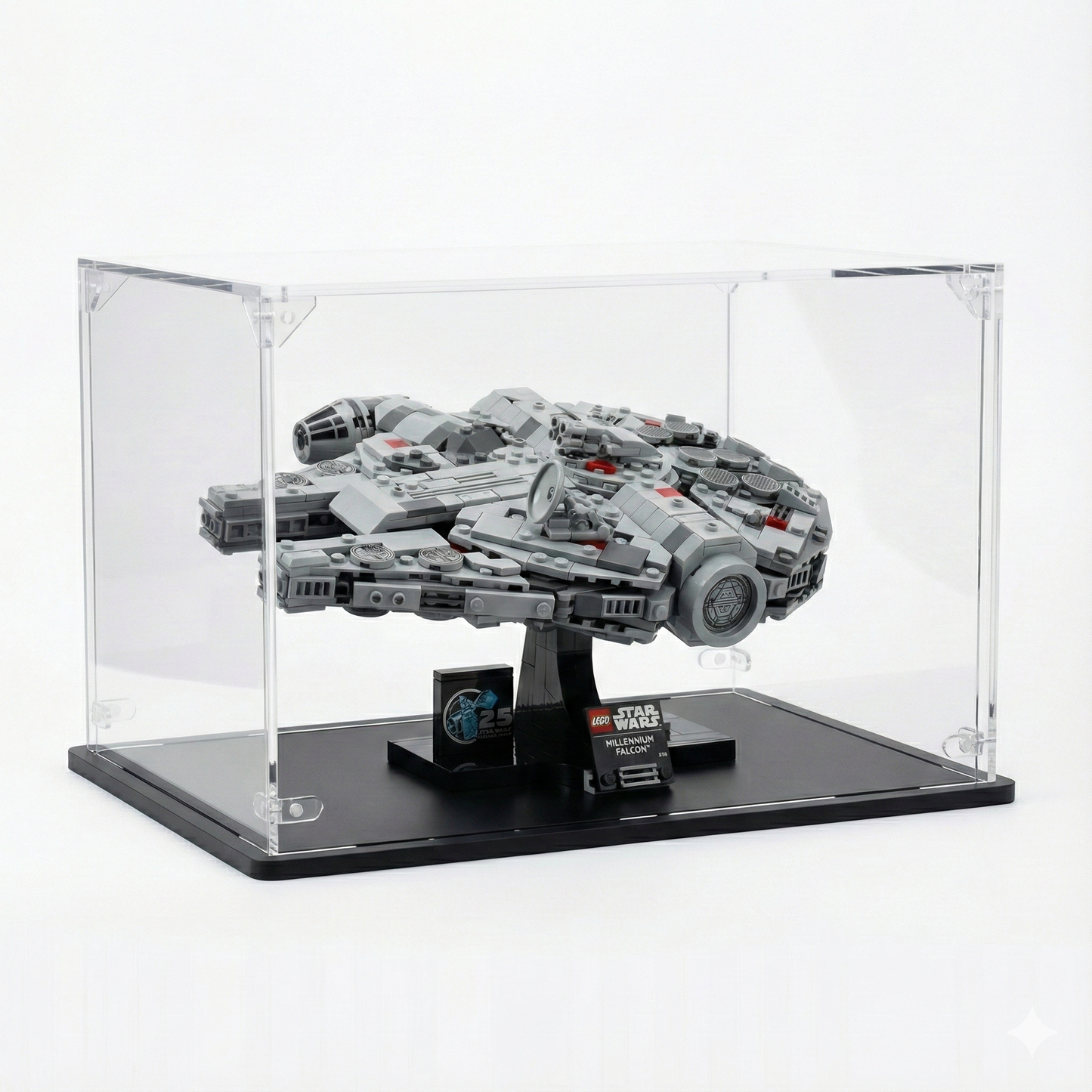Acrylic display case for Lego® set Star Wars: Millennium Falcon™ (75375)