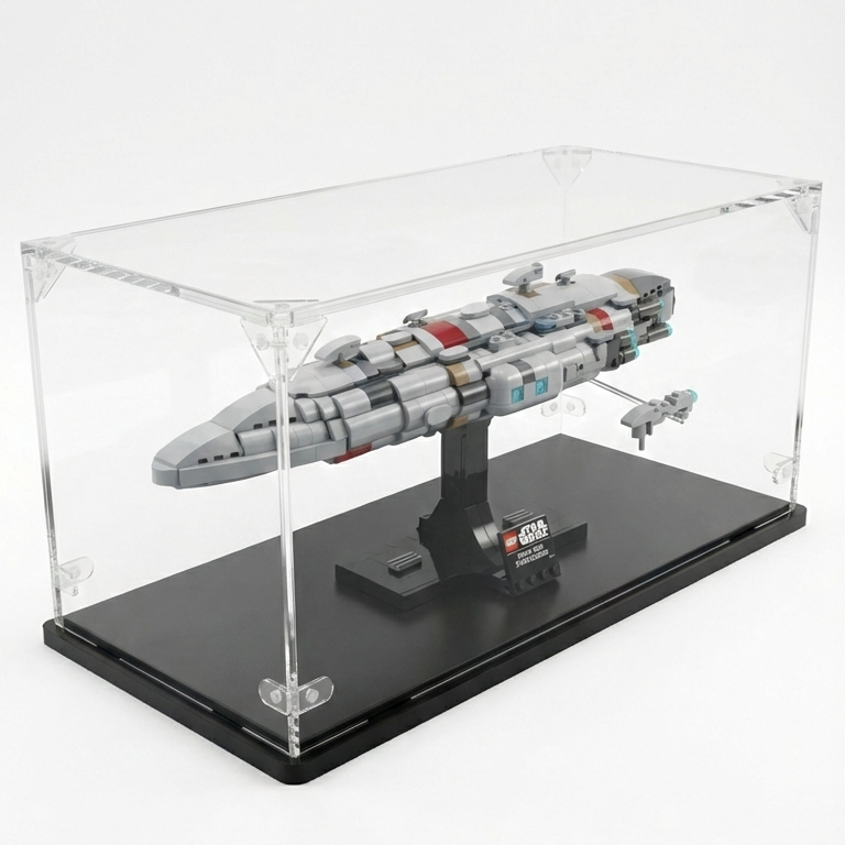 Acrylic display case for Lego® set Star Wars: Home One Starcruiser (75405)