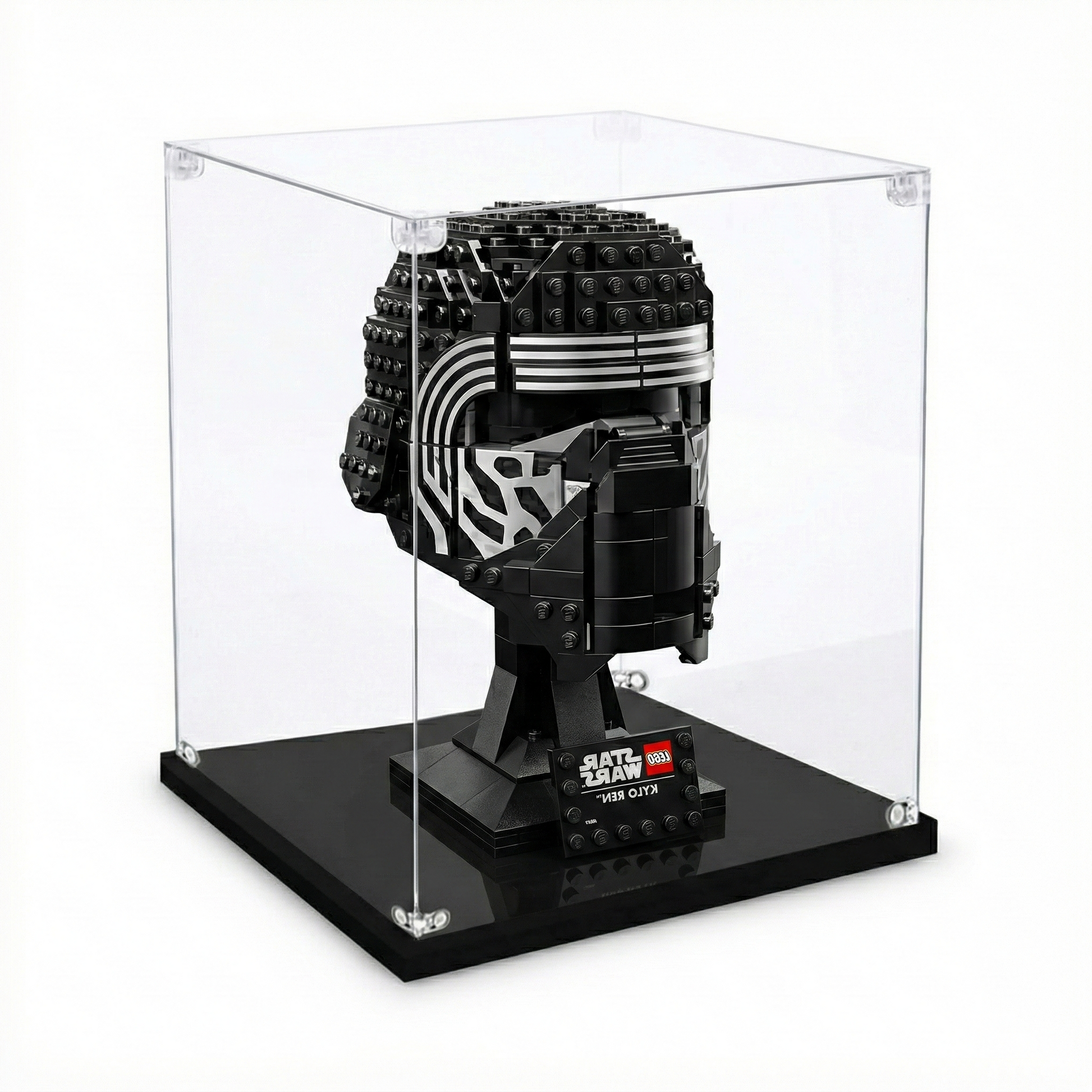 Acrylic display case for Lego® set Star Wars™: Kylo Ren Helmet (75415)