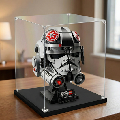 Acrylic display case for Lego® set Star Wars™: AT AT Driver Helmet (75429)