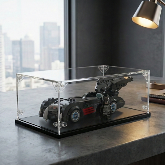 Acrylic display case for Lego® set Batman & Robin™ Batmobile™ (76333)