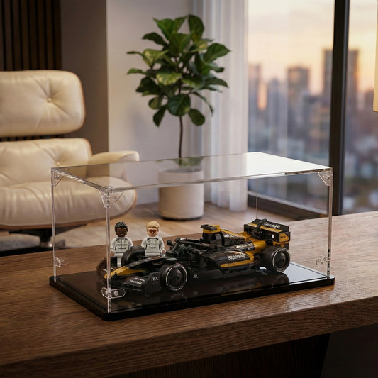 Acrylic display case for Lego® set APXGP Team Race Car from F1® The Movie (77252)