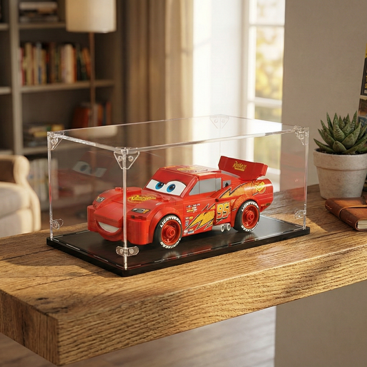 Acrylic display case for Lego® set Lightning McQueen (77255)