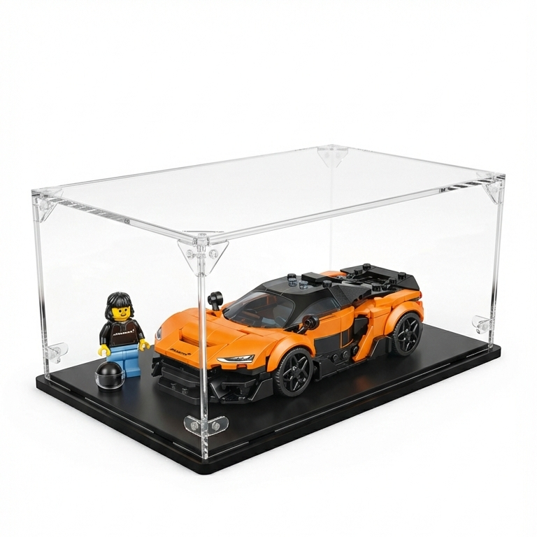 Acrylic display case for Lego® set McLaren W1 (77257)