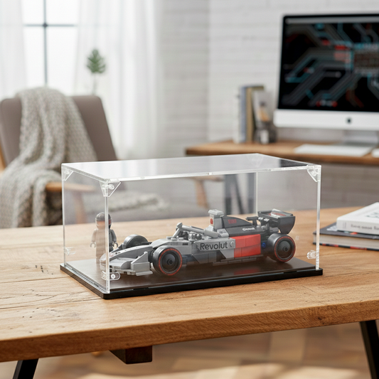 Display case for Lego® set Audi Revolut F1® Team R26 Race Car (77259)